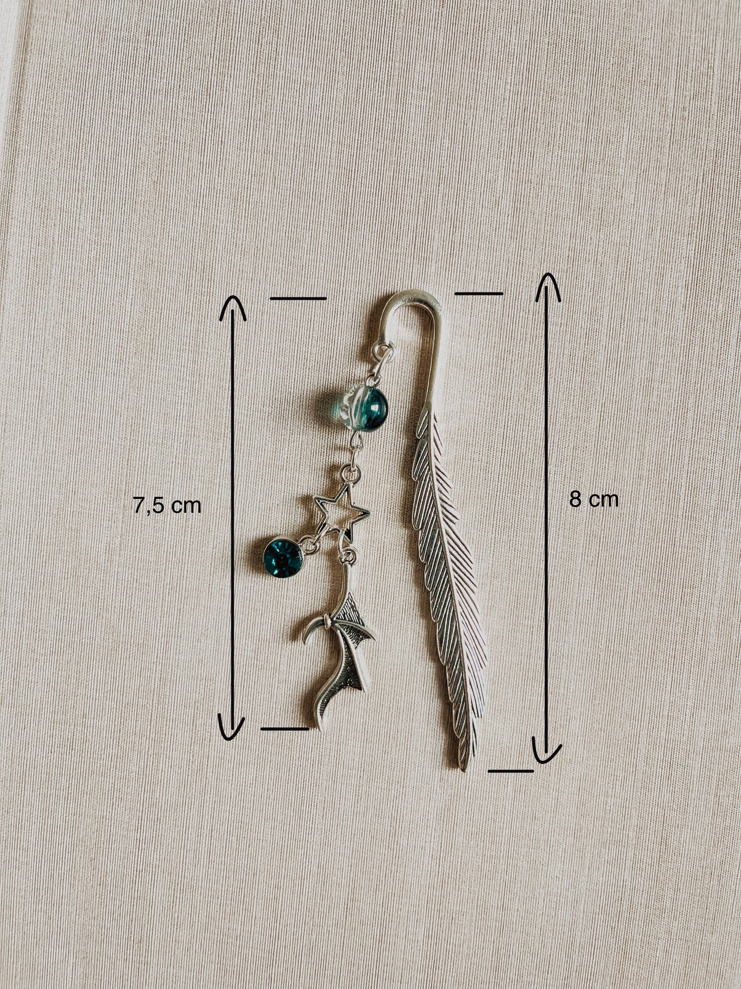 Metal bookmark with the motif of the ACOTAR series - Various types